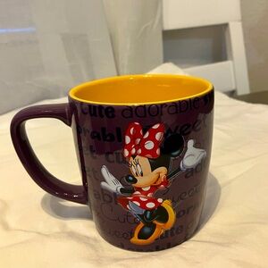 Minnie Purple Mug  (Disney)